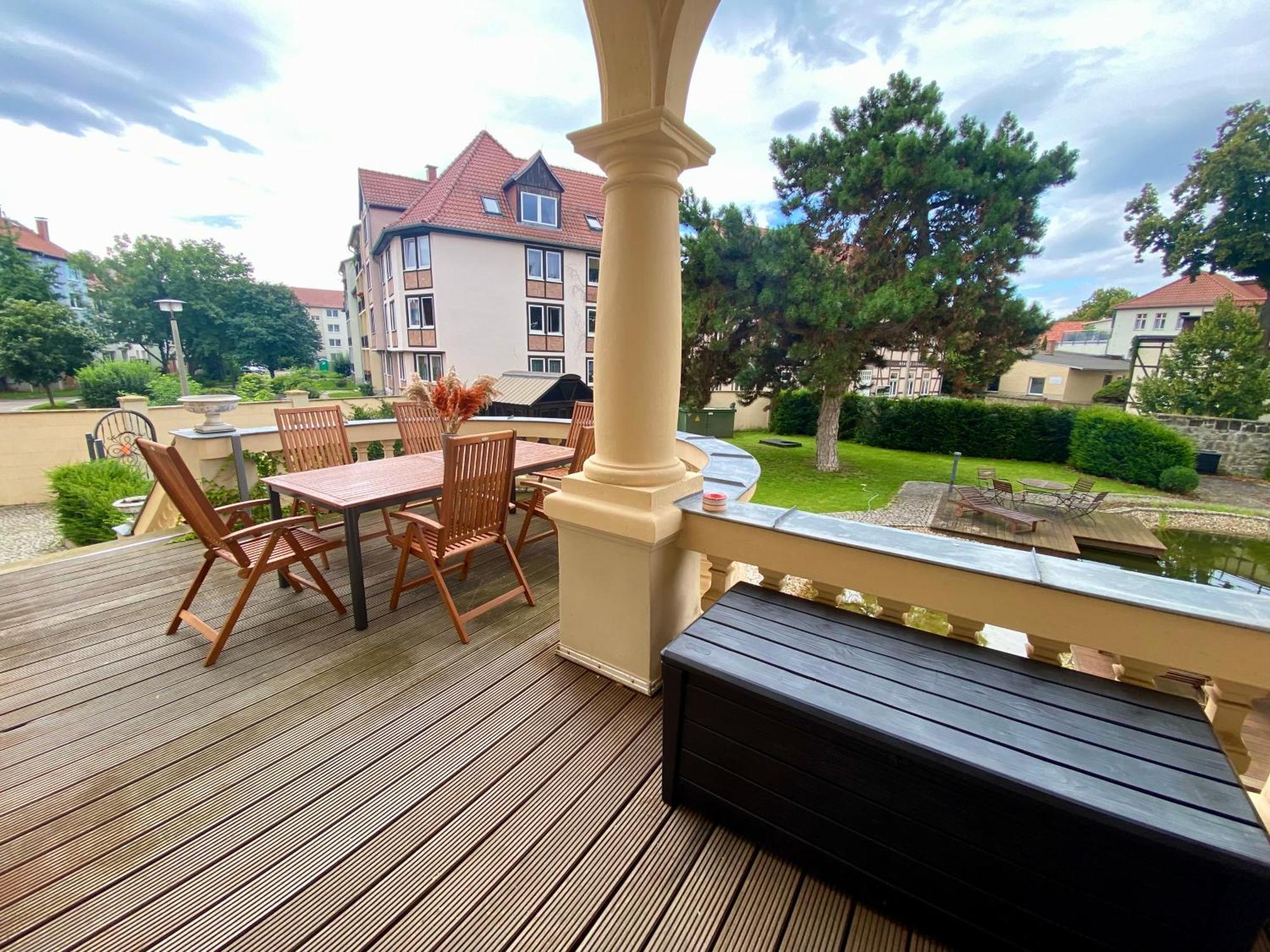 Villa Le Palais Кведлинбург Екстериор снимка