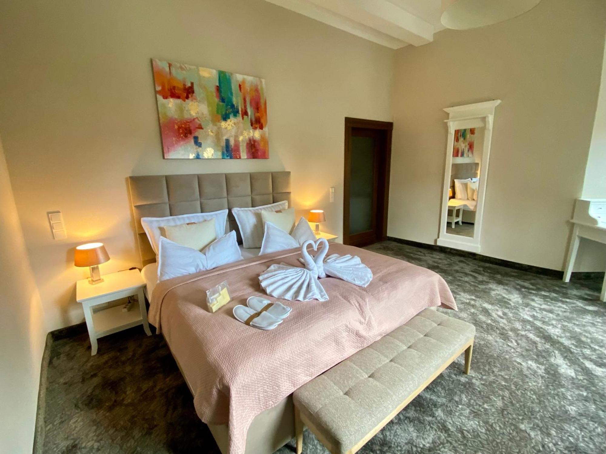 Villa Le Palais Кведлинбург Екстериор снимка